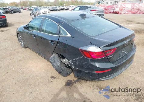 2019 Honda Insight Ex z USA, uszkodzony, nr VIN 19XZE4F58KE024446